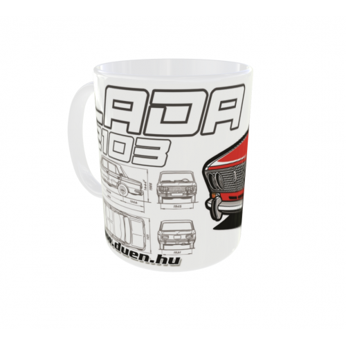LADA 2103 - piros - bögre